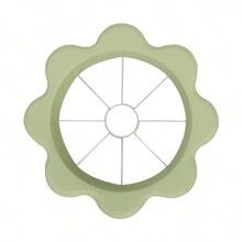 1 件不锈钢花形苹果切刀，多功能水果去核器和分割器，家用厨房水果切割工具 - 彩色 - 查看 10