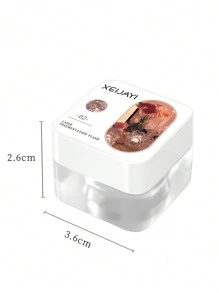 XEIJAYI 10 Colors 8g Holographic Reflective Nail Gel With Crushed Diamond Nail Gel Effect Suitable For Personal & Salon Use Nail Art Manicure DIY Salon Women Gift - 彩色 - 查看 7