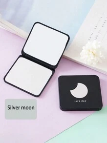 Gương trang điểm cầm tay, Gương vuông nhỏ gọn hai mặt gấp gọn kiểu công chúa, thích hợp làm quà tặng ngày lễ tình nhân - Nhiều màu - Xem 10