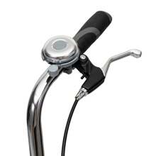 YUNRUX Trójkołowy rower dla dorosłych, 26-calowy trójkołowy (hamulec tarczowy), miejski trójkołowy rower, sześć regulowanych biegów, regulowana wysokość siedziska, z koszykiem, ładowność 120 kg, czarny