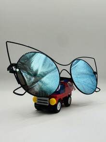 Women Sunglasses - 藍色 - 查看 2