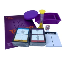 Taboo Card Game, Unspeakable Fun Party Board Game For Couples And Friends - Purple - View 6