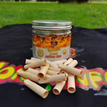 HONEYPUFF 1盒60支天然木制菸嘴濾嘴，水果味道濾嘴，香煙支架，香煙夾，適用於普通香煙，吸菸配件，萬聖節禮物 - 1PC - 查看 4