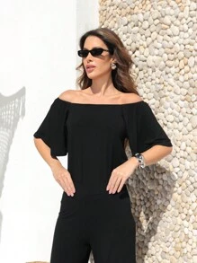 Women Two-Piece Outfits - 黑色 - 查看 3