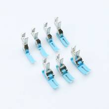 7pcs (1set) Industrial Sewing Machine Plastic Presser Foot Set, Includes Foot For Sewing Invisible Zipper, Wear-Resistant MT-18, P351, T363, T58N, P360, P361, P36N, P36LN, Teflon Plastic Presser Foot, Industrial Sewing Machine Accessories