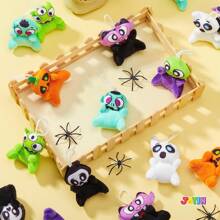 SYNCFUN 28 PCS Halloween Mini Plush Toy Assortment With 7 Halloween Characters, Mini Halloween Plush Toy For Halloween Party Favors, Goodie Bag Fillers