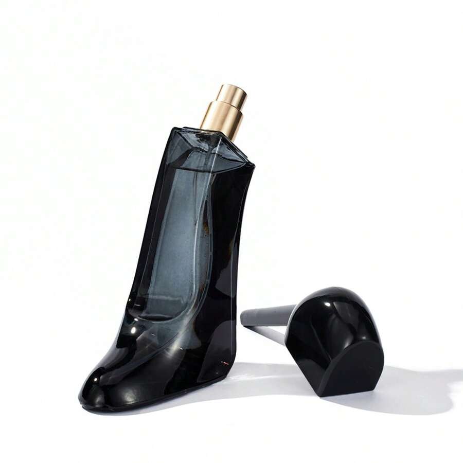 Perfume De Dama Cool Girl Black Con Notas Floral, Fresco Jazmín Imperial y El Sensual Toque de la Madera de Sándalo. - Negro y Dorado - Ver 1