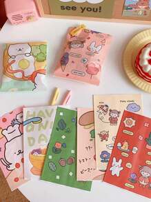 12pcs Cartoon Graphic Random Gift Bag - Multicolor - View 2