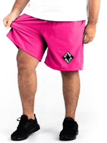 Men Beach Shorts - 粉色 - 查看 4