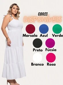 Women Long Dresses - 黑色 - 查看 2