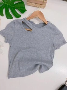 Women T-Shirts - 淺灰色 - 查看 2