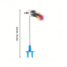 Random Mouse & Cat Scratch Board Toys, Cardboard Cat Toys, Rocking Scratch Pad For Cats - Multicolor - View 5