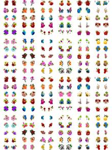 Full Wrap Nail Stickers - 彩色 - 查看 2