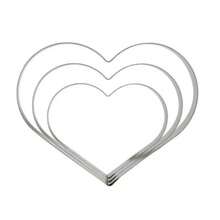 Heart Cutters Kit: Transform Your Kitchen Creations With Love And Style - 銀色 - 查看 3