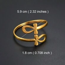 1pc Ancient Egyptian Symbol Ankh Egyptian Pharaoh Tutankhamun Bracelets Amulet Africa Jewelry Banglets For Women Girl