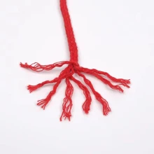 5mm 5 Iarde Corda Macaroon Macrame Filo Colorato Otto Capi Accessori Fai Da Te Per Decorazioni Natalizie Domestiche