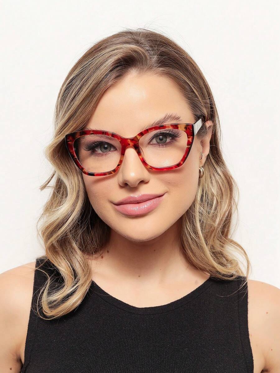 Women Eyeglasses - 昂卡紅 - 查看 1