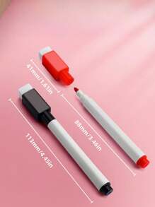 8色可擦磁性白板笔黑板笔粉笔玻璃陶瓷办公室学校美术马克笔文具返校