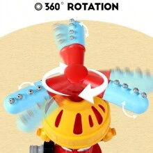 HUANG ER Kids Sprinkler Fire Hydrant, Attach Water Sprinkler For Kids To Garden Hose For Backyard Fun, Splash All Summer Long,Back To School, Outdoor Toys, Toys For Girls And Boys,Birthday Gift,Sprinkler,Bath Toys,Water Sprinkler - Multicolor - View 7