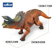 [Tem certificado infantil] Brinquedo modelo de dinossauro realista, estatueta de animal selvagem, brinquedo sensorial e presente de festa, adequado para decoração de quarto de crianças ou meninas e meninos