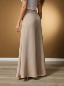 Women Pants - Apricot - View 2