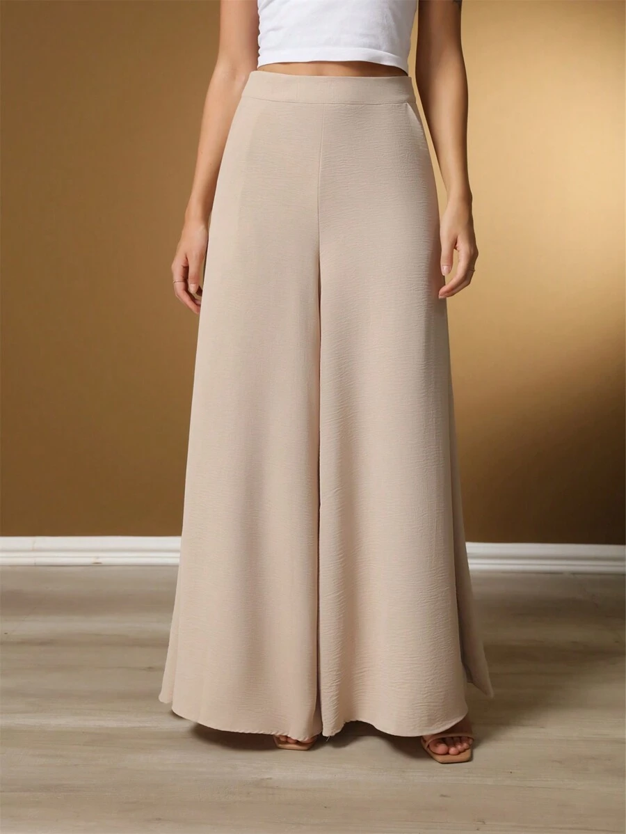 Women Pants - Apricot - View 1