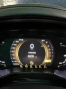 6pcs Cute Cartoon  Doll Car Decoration Dashboard Decoration Car Ornaments Warm Heart Car Interior Doll - Multicolor - View 5