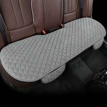 1 pièce/3 pièces Housse de siège de voiture, coussin de siège pour hiver chaud et anti-dérapant, coussin respirant universel pour siège avant/arrière de véhicule, protecteur de siège de voiture
