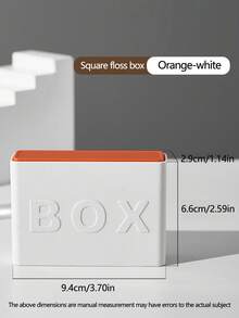 One Piece Automatic Pop-Up Dental Floss Box Portable Toothpick Box Function Disposable Dental Floss Stick Dental Floss Stick Storage Box - Multicolor - View 4