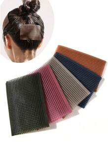 10pcs Colored Fringe Hook-And-Loop Hair Stickers For Fixing Hair And Fringe While Washing Face, Doing Makeup Or Styling,Hair Accessories ,Hair Styling Tools