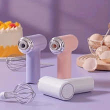 1入組USB充電式電動打蛋器無線手持式咖啡機攪拌器卡布奇諾奶油攪拌機廚房攪拌器烘焙用品廚房用品廚房配件家居廚房用品，食品，烹飪，蛋，廚房，廚房用品，廚房工具，廚房用品，廚房物品。 - 彩色 - 查看 5