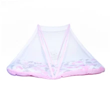 Berço Portátil Ninho redutor com mosquiteiro preço de atacado, enxoval, bebê - Rosa empoeirado - Visão 3