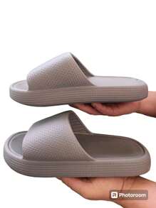 Sandalias Chaclas para caballero con suela grueso - Gris - Ver 1