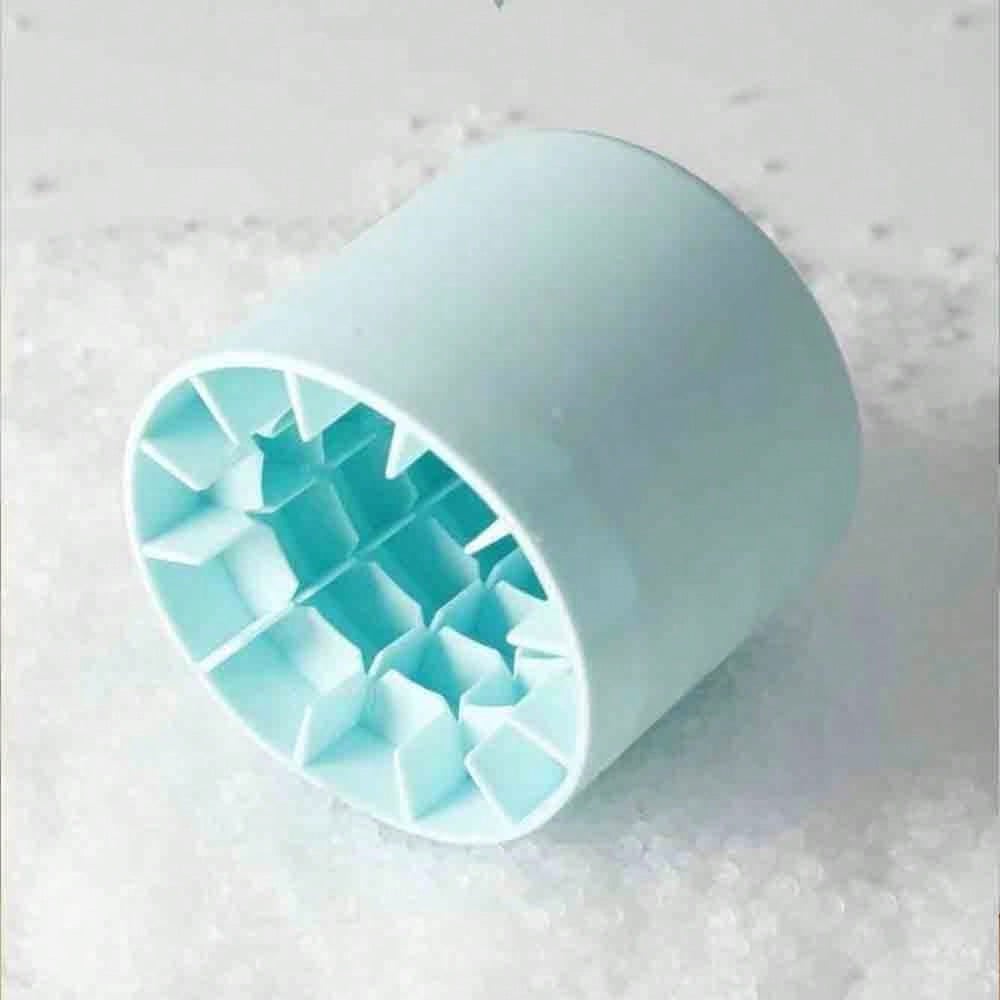 Silicone Ice Cube Tray, DIY Mini Round Cylinder Shaped Ice Cube Maker
