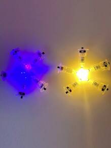 LED燈籠電子蠟燭，適用於紙燈籠，暖黃色多彩高亮度電子蠟燭，適用於DIY手工製作紙燈籠，適用於萬聖節和中秋節 - 多色 - 查看 6