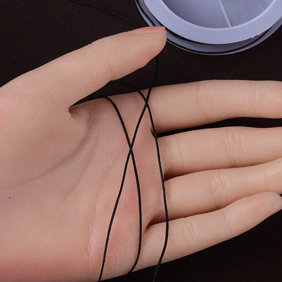 Nylon Cord Chinese Knotting Thread For DIY Jewelry Making, Inelastic Beading Cords For