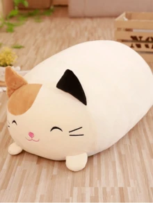 1pc Cartoon Cat Plush Doll, Stuffed Animal, Ornament Gift - Multicolor - View 4