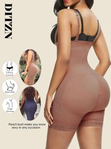 DITZN Strong Waist Shrinking Abdominal One-Piece Shapewear Buttocks Pants Postpartum Repair Artifact Corset Pants