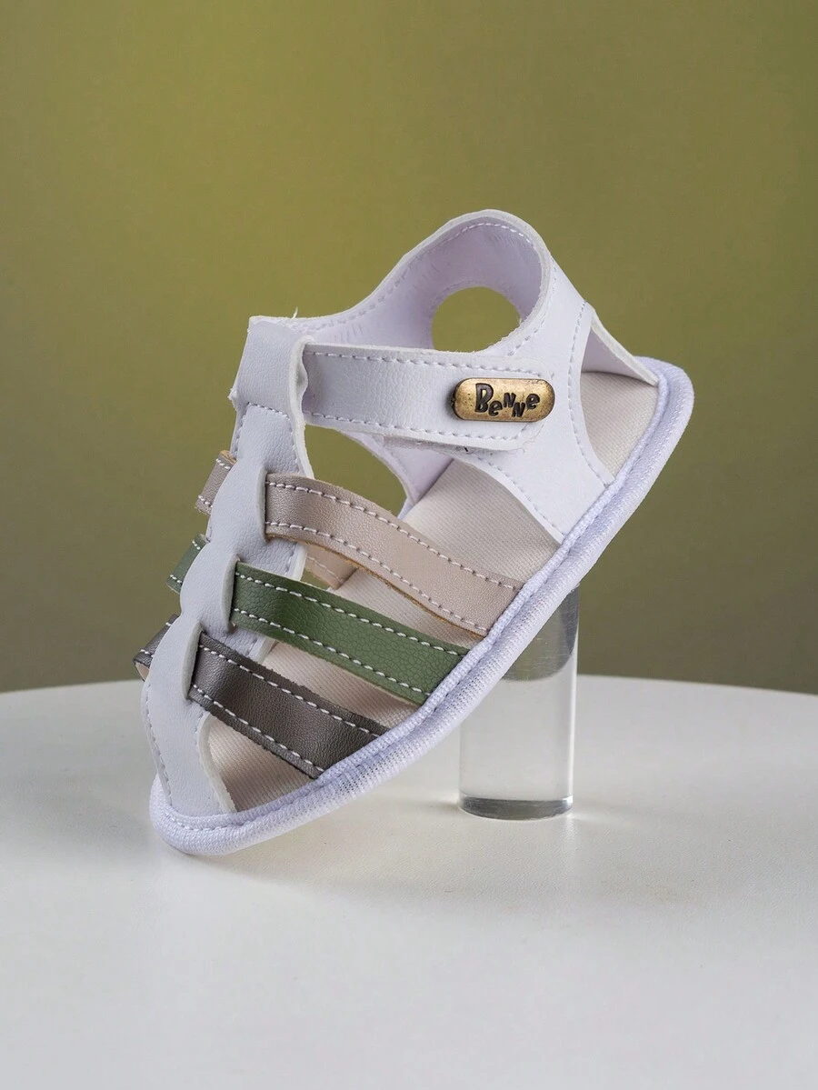 Kids Flat Sandals - 白色 - 查看 1