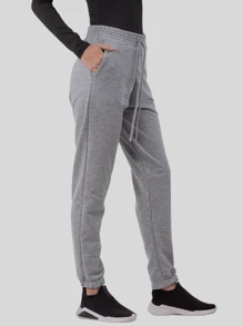 Women Pants - Grey - View 3