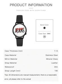 Guess Jeans Wilshire And Laurel 手表女士手链表女式石英表 V1022M2 - 黑色 - 查看 7