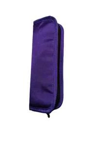 深藍色保溫攜帶式胰島素冷卻器袋 - 友善冷冰實物冷卻盒輕便簡單拉鍊手提袋糖尿病旅行盒，可攜式冷卻袋，適用於胰島素筆和血糖測量用品 - 彩色 - 查看 7