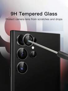 Compatível com modelos série S22/S23/S24, A53/A34/A14/A24/A25/A35/A05/A05S, Z Flip4/Z Flip5, Z Fold4/Z Fold5, Galaxy Z Fold 6/Galaxy Z Flip 6, S24 Fe, Galaxy Z Fold 7/Galaxy Z Flip 7, protetor de lente, vidro de alta definição à prova d'água, à prova de choque, antiqueda, resistente a arranhões e impressões digitais, cobertura completa