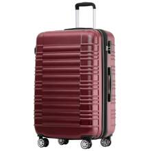 20-Zoll Handgepäck Koffer mit Doppelrollen, Business Reise Organizer, erweiterbarer Hartschalen ABS Reisekoffer, Koffer, Reisetasche für Schule, Schul-Zubehör