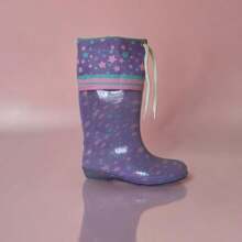 BOTA DE LLUVIA INFANTIL - Lila Púrpura - Ver 2