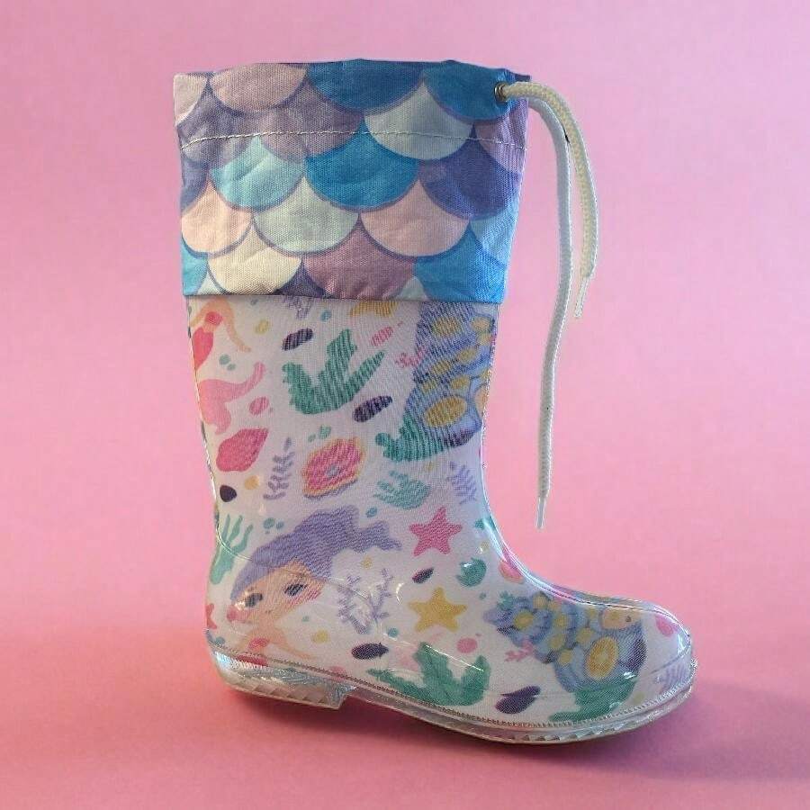BOTA DE LLUVIA INFANTIL - Blanco - Ver 1