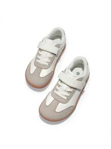 Boys Girls Shoes Kids Barefoot Casual Walking Lightweight Running Athletic Sneakers Comfortable Little Kid Big Kid(Back To School Shoes) - Màu be - Xem 4
