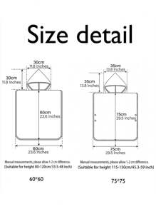 1PC Hooded Bath Beach Poncho Towels For 4-10ags Kid Boys Swim Cover-Ups Cloak With Portable Bag, Great White Shark Theme