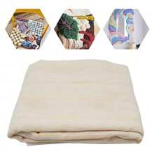 Handmade Tufted Embroidery Fabric, Yellow Thread Fabric, Carpet Base Fabric