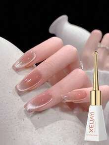 XEIJAYI 1pc 10ml Cat Eye Gel Nail Polish Pink Popular Color 9D Galaxy Velvet Ice Jelly Gel Polish UV LED Curing Requires Soak Off For Home Salon - Pink - View 5